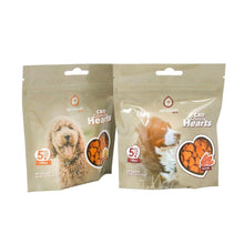 Load image into Gallery viewer, CBD Crunchy Hearts Dog Pet Treats - 30ct