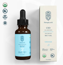 Load image into Gallery viewer, USDA Organic Hemplucid Full-Spectrum CBD in MCT Oil