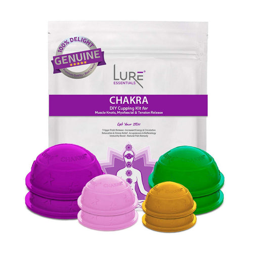 Chakra Cupping Therapy Set (8 cups)