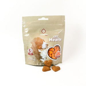 CBD Crunchy Hearts Dog Pet Treats - 30ct